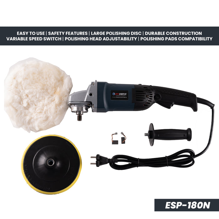 JRSDRIVE Professional High-Power Electric Polisher ESP180N