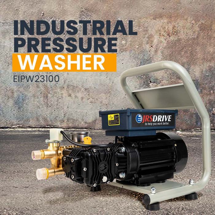 JRSDRIVE Pressure Washer, 135Bar, 580 L/H ,2300 W (EIPW-23100)