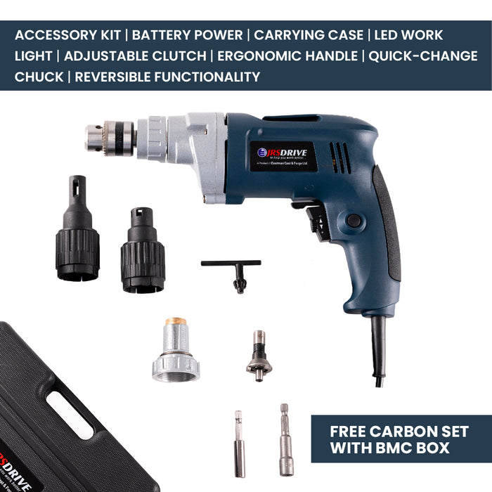 JRSDRIVE Electric Drill Screw Driver Capacity 10mm ESD010