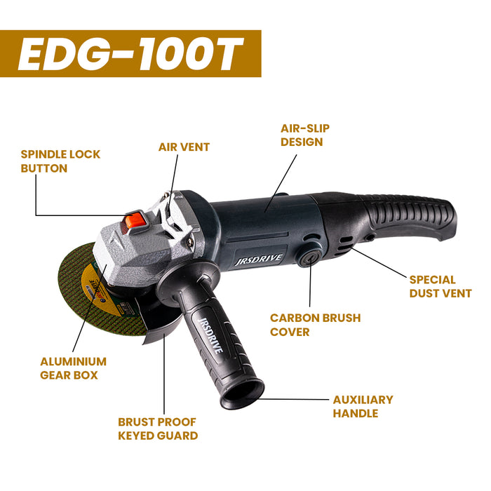 JRSDRIVE High Performance Angle Grinder Tail EDG-100T