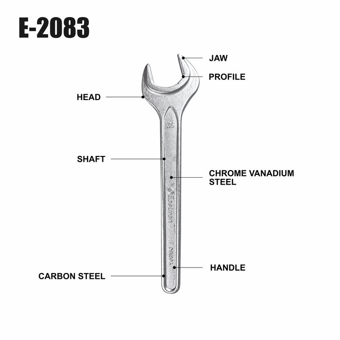 Eastman Single Open End Spanners - Big Sizes E2083