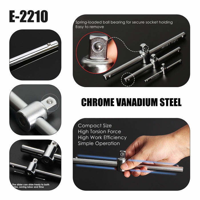 Eastman Sliding Bar, Chrome Vanadium Steel E-2210