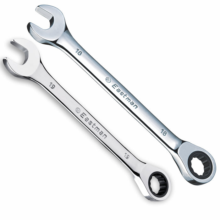 Eastman Ratchet Spanner, Straight, Mirror Finish Kit, E-2257