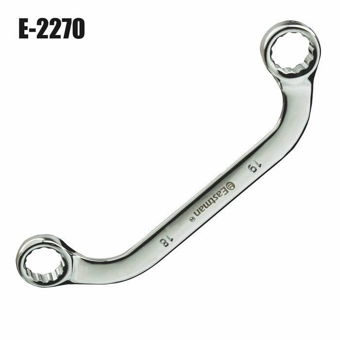 Eastman S-Type Wrench Ring Spanner Pack of 5 Pcs E-2271