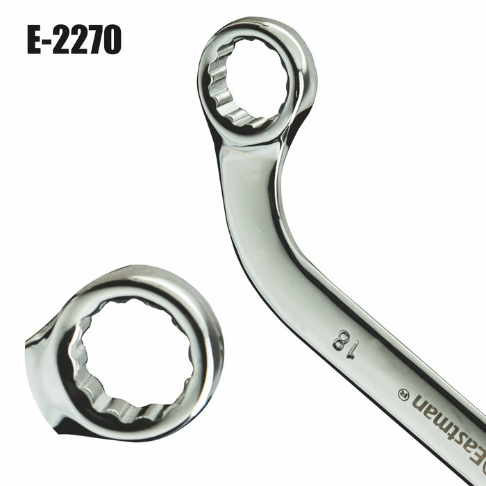 Eastman C Type Half Moon Wrench Ring Spanner. Pack of 10Pcs E-2270