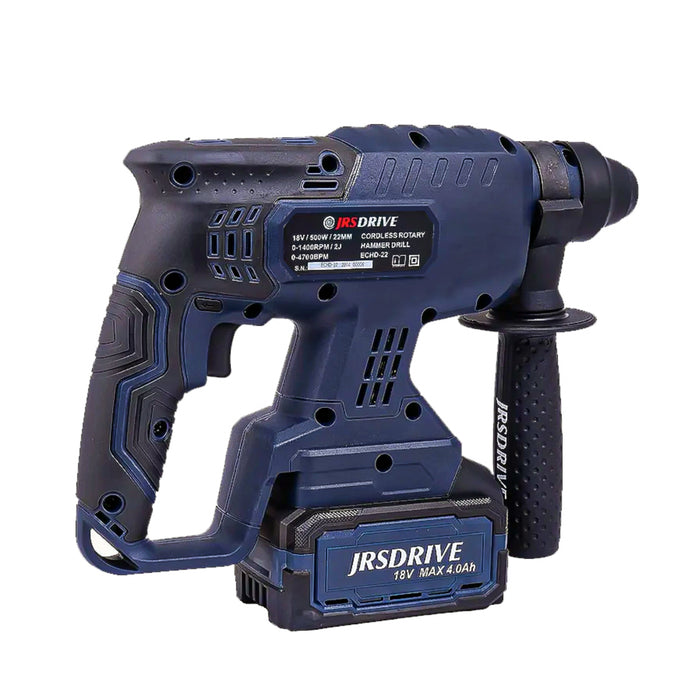 Eastman JRS DRIVE Cordless Brushless Rotary Hammer Drill Machine-22mm ECHD22