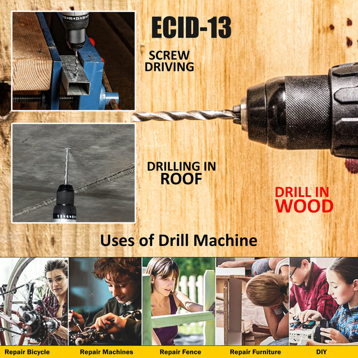 JRS Drive Brushless Drill Machine - 13mm  ECID13