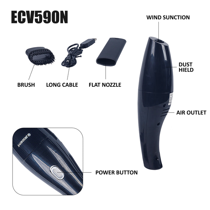 JRS Cordless Vacuum Cleaner ECV-590N