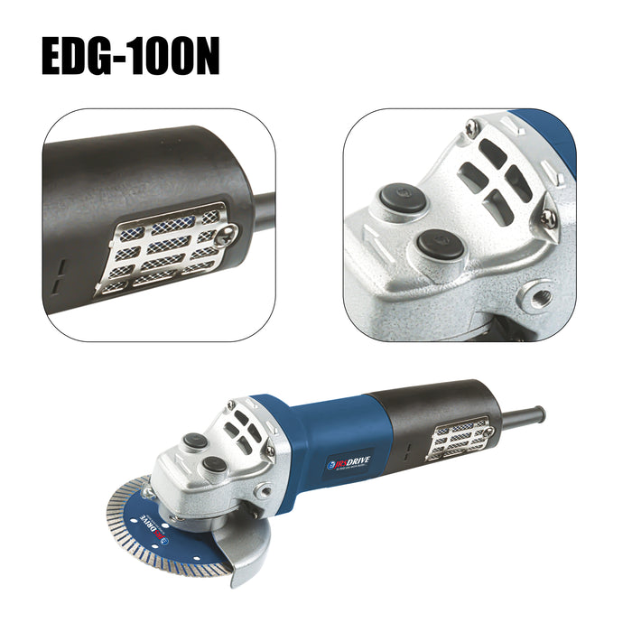 JRSDRIVE Angle Grinder Input power 1100W || Wheel Dia 100 mm EDG-100N