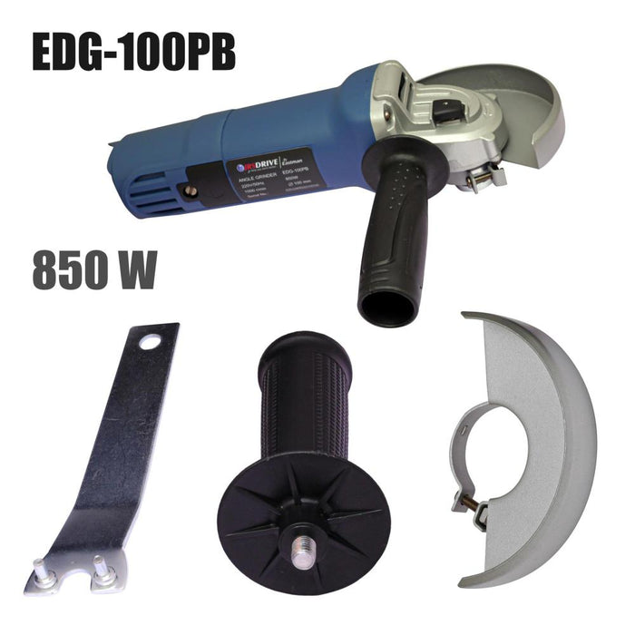 JRSDRIVE Angle Grinder, Wheel Speed 11000Rpm EDG100PB