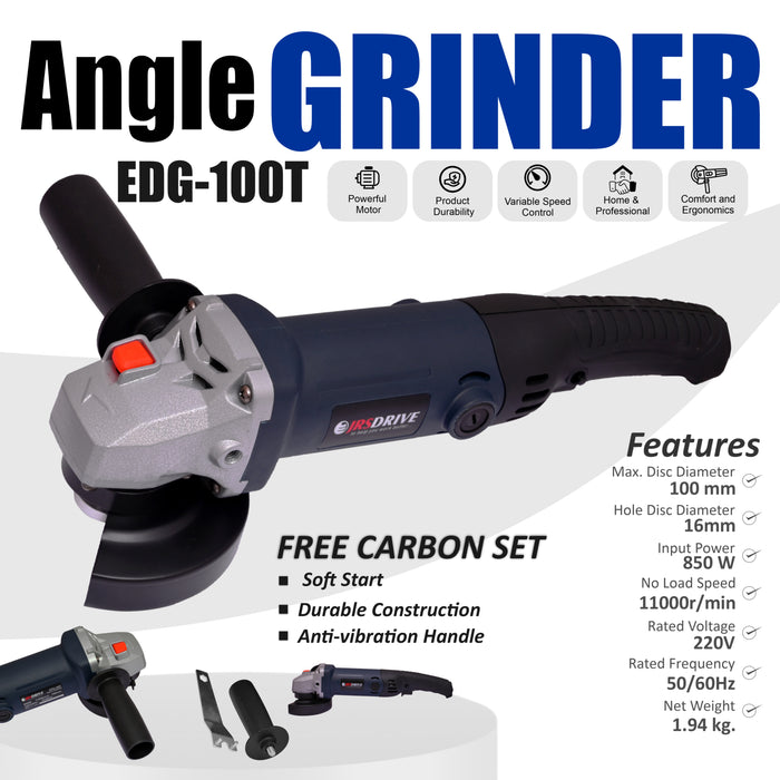 JRS DRIVE High Performance Angle Grinder Tail EDG100T