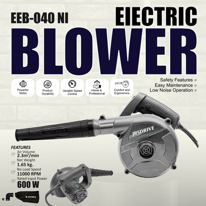 JRS DRIVE Heavy Duty  Electric Blower Machine EEB040Ni