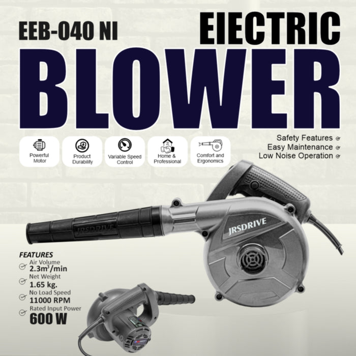 JRSDRIVE Heavy Duty  Electric Blower Machine EEB-040NI