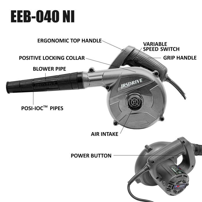 JRS DRIVE Heavy Duty  Electric Blower Machine EEB040Ni