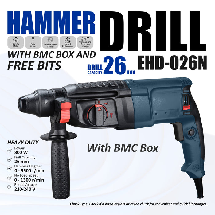 JRS DRIVE Hammer Drill || EHD-26N