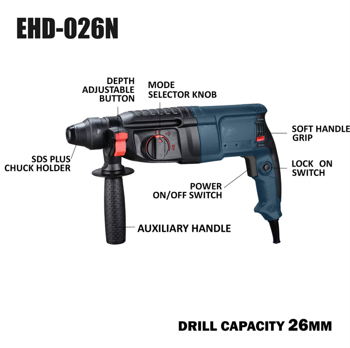 JRS DRIVE Hammer Drill || EHD-26N