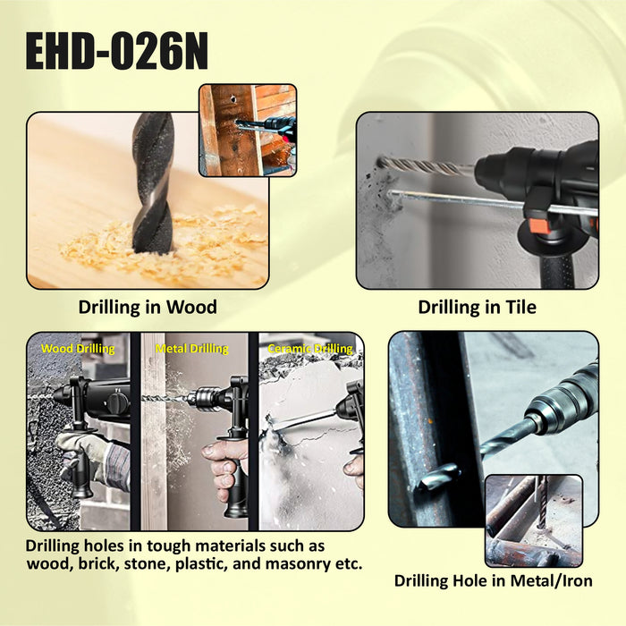 JRS DRIVE Hammer Drill || EHD-26N