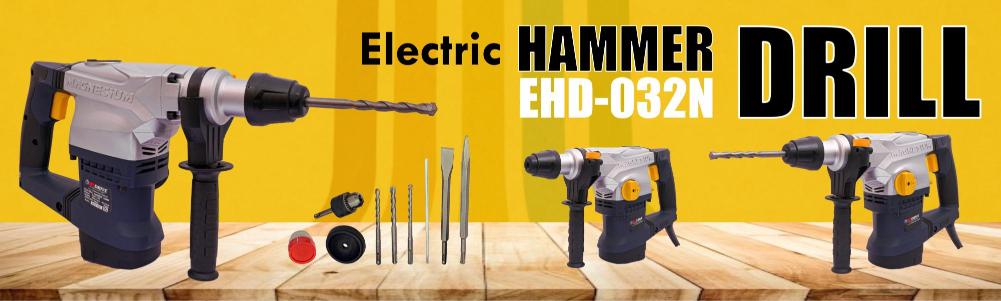 JRSDRIVE Electric Hammer Drill Machine EHD32N