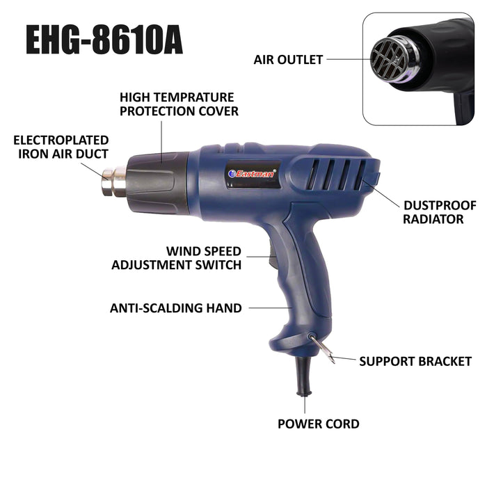 Eastman High Protection Cover Heat Gun  Light Weight EHG8610A