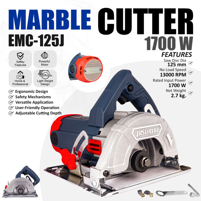 JRS DRIVE Marble Cutter Machine |1700w| EMC125J