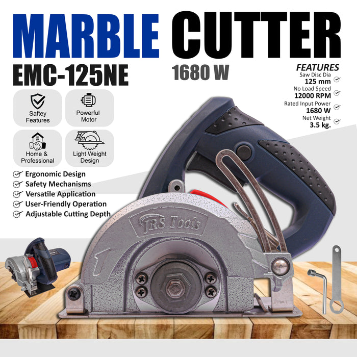 JRSDRIVE TOOLS Marble Cutter, 1680W EMC125NE