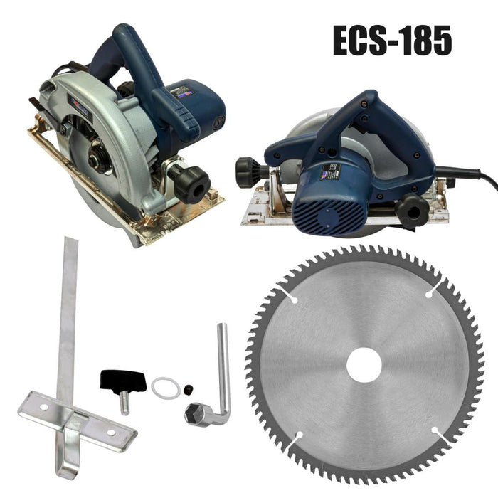 JRSDRIVE Circular Saw Free TCT Blade & Carbon Set ECS185