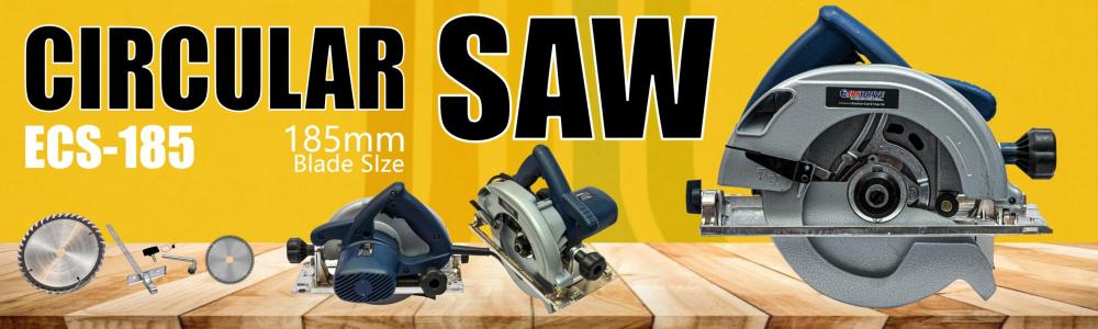 JRSDRIVE Circular Saw Free TCT Blade & Carbon Set ECS185