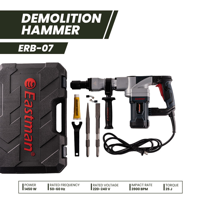 JRSDRIVE Demolition Hammer ERB07