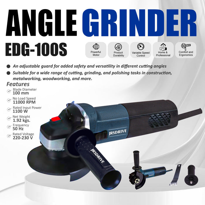 JRS DRIVE Angle Grinder  EDG100S