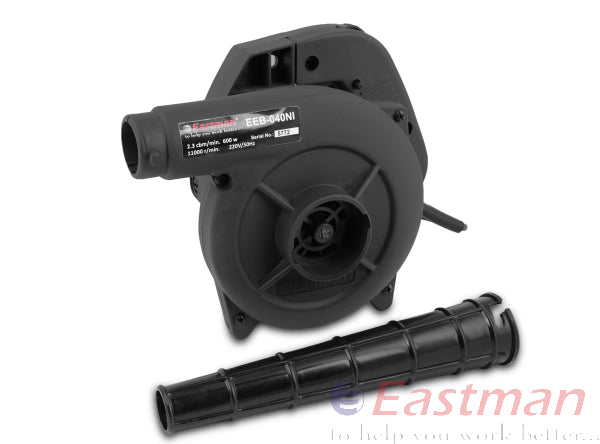Eastman Electric Blower, Corded, Rated Input Power 600 W, Air Volume  2.8M³/Min, 14500 RPM, Variable Speed - EEB 40N : : Home & Kitchen