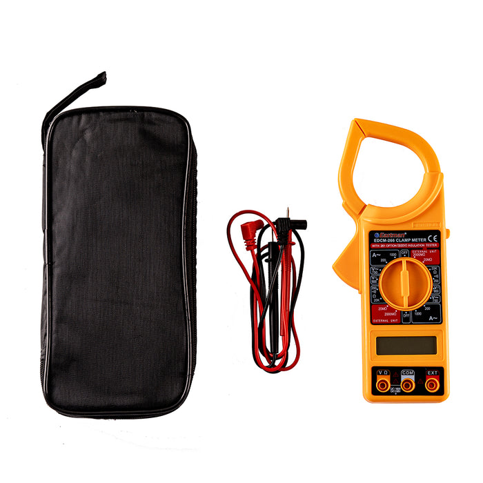 JRSDRIVE Digital Clamp Meter, AC Current Tester, EDCM266