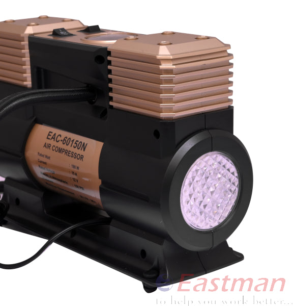Air Compressor 60L Min 150 PSI 15 A 12V EAC 60150N